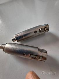 Adattatori professionali femmina da Cannon e Smal 