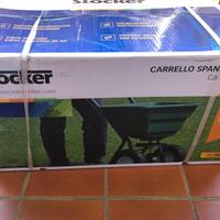 Carrello spandiconcime spargisale e seminatore 60L