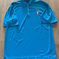 Nike Polo Uomo Dri-FIT Azzurra