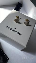 Orecchini argento cuore Bluespirit