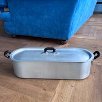 Pesciera/zamponiera in alluminio