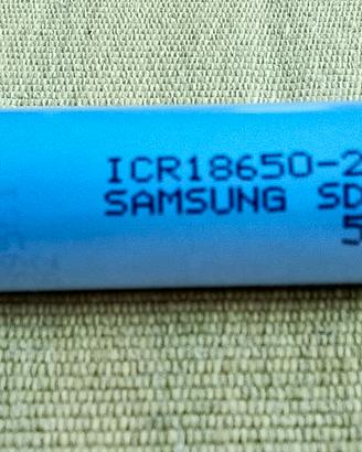 batteria litio 18650 Samsung 2.150 mA