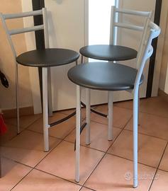 Set 3 sgabelli Calligaris modello Connubia