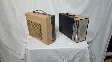 2 Fonovaligie Giradischi - Fountain e Telefunken