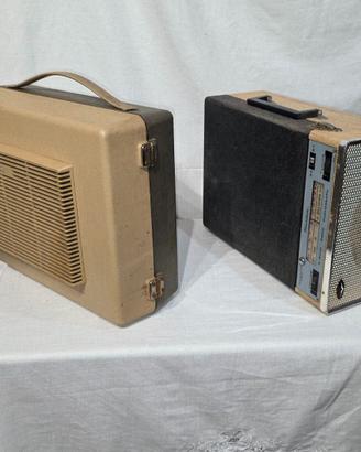 2 Fonovaligie Giradischi - Fountain e Telefunken