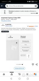 Klarstein Stufa Elettrica Basso Consumo