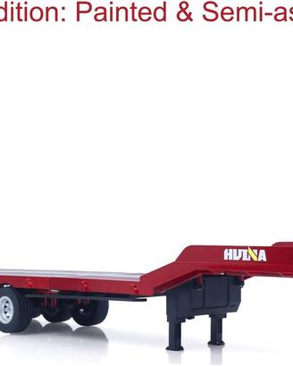 Rimorchio Huina 1502 1:18 Rosso per Camion Scania