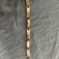 Bracciale in argento e smalti vintage