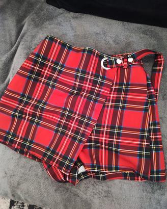 Gonna pantalone scozzese