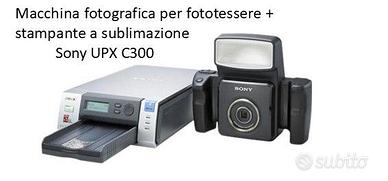 MACCHINA + STAMPANTE FOTOGRAFICA