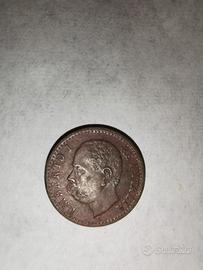 moneta REGNO ITALIA 1 CENTESIMO RE UMBER