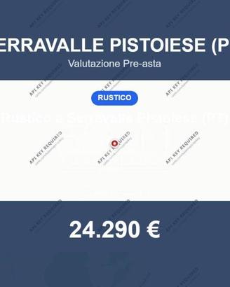 Immobile in asta di 275 m² a Serravalle Pistoiese