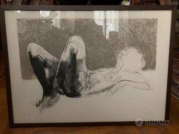 Stampa moderna nudo di donna