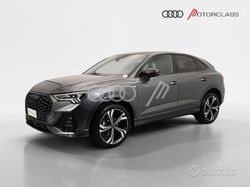 Audi Q3 sportback 35 2.0 tdi identity black s tron