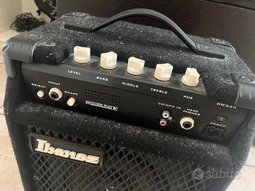 Amplificatore basso 20 w ibanez