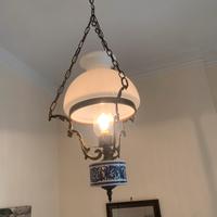 Lampadario a lucerna com catena