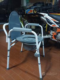 sedia wc per disabili o anziani 