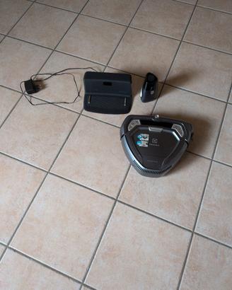 robot aspirapolvere con delimitatore