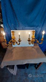 antichi applique toscani foglia oro primi 900