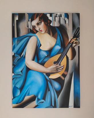 Falso d'autore Tamara de Lempicka olio su tela