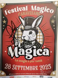 Autografo mago di fama mondiale Starman