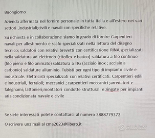 Cerchi personale???