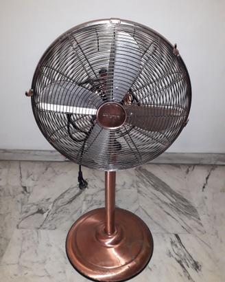 Ventilatore TRISTAR Design vintage Finitura rame