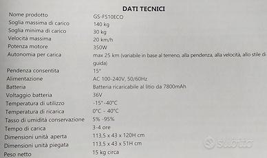 MONOPATTINO ELETTRICO