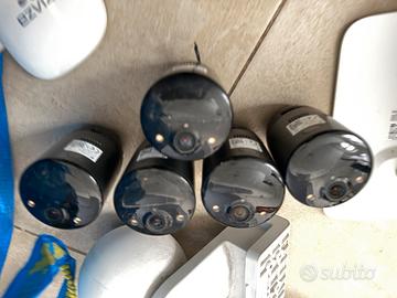 5 telecamere ezviz bc1c 4 mpx + pannelli solare
