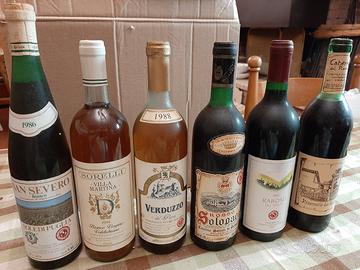 Bottiglie da vino da collezione