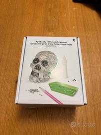 Teschio da decorare con strass