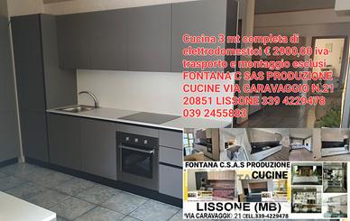 CUCINA COMPLETA DI ELETTRODOMESTICI  