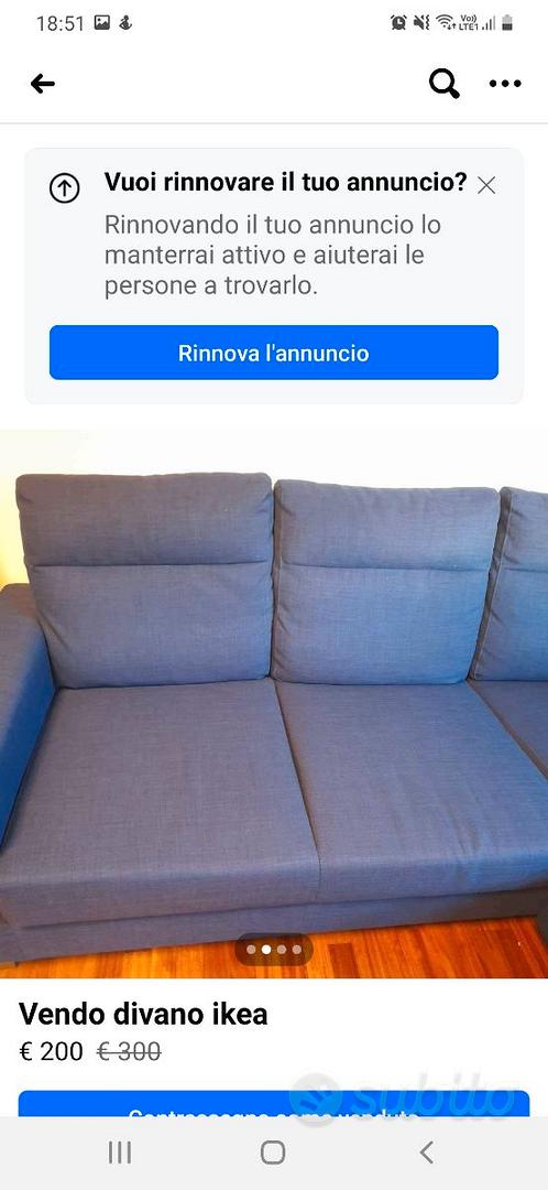 divano ikea - Arredamento e Casalinghi In vendita a Torino