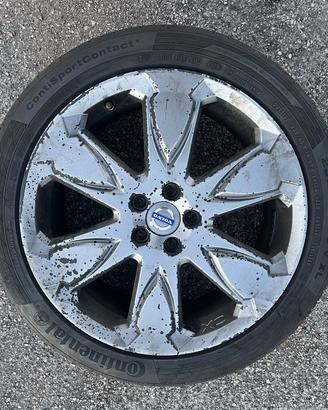 VOLVO Cerchi Erakir 19 + Pneumatici Continental