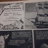 fotoromanzo  1954 il conte di montecristo raro