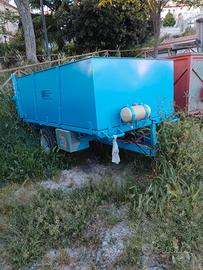 Carrello con vasca