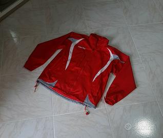 giubbino Macron rosso