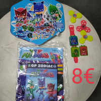 Rivista giochi e libro PJ MASKS