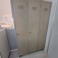 4 x Armadio in metallo 1970 - Metallschrank 1970