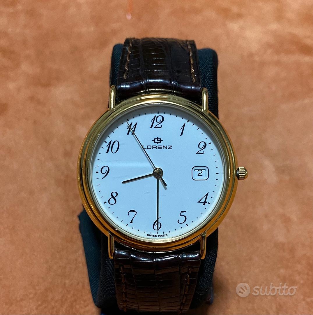 Orologio lorenz oro anni on sale 80