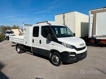 Iveco daily 35c14 doppia cabina + ribaltabile