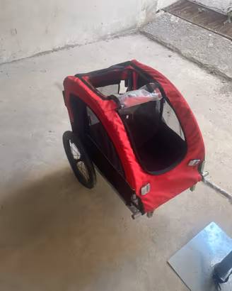 Carrello rimorchio bicicletta