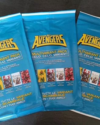Avengers 1 multivariant pack Lotto 3 Numeri