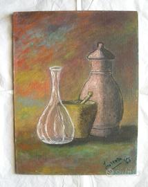 FIORENZA PAOLI - Quadro olio su cartone telato