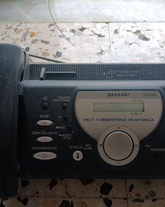 Telefono Fax Segreteria telefonica Sharp