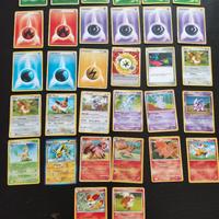 POKEMON LOTTO 32 CARTE 2003-2017 ORIGINALE USATO