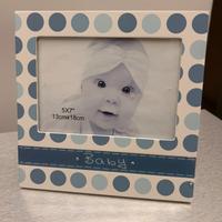 Cornice per bambini azzurra