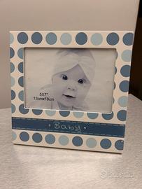 Cornice per bambini azzurra