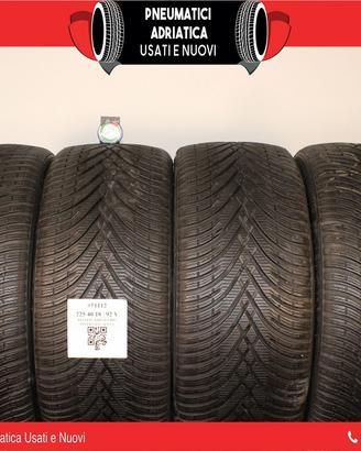 4 Gomme 225 40 R 18 Kleber al 90% SPED GRATIS