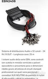 Stage box proel 2408